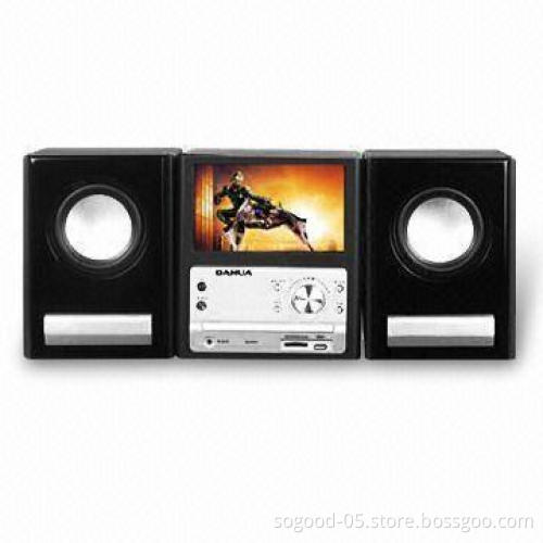 DVD Player with 3-inch TFT LCD Screen and 2.0-channel Output, Supports USB Port and Earphone Jack